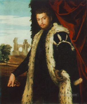 男の肖像 ルネサンス パオロ・ヴェロネーゼ Oil Paintings